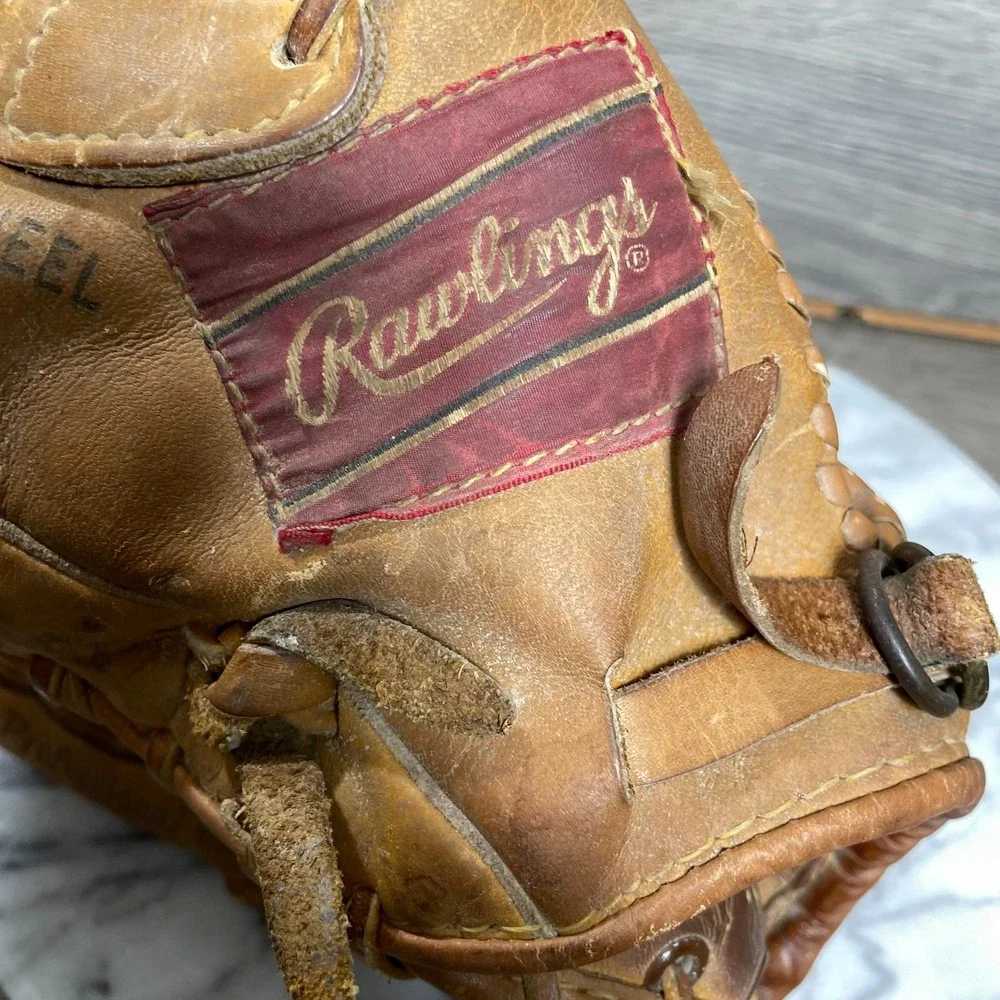 Vintage Rawlings Heart of‎ Hide Baseball Glove XFG 7 Billy Williams 60s LHT